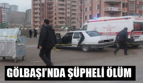 Gölbaşı'nda Şüpheli Ölüm
