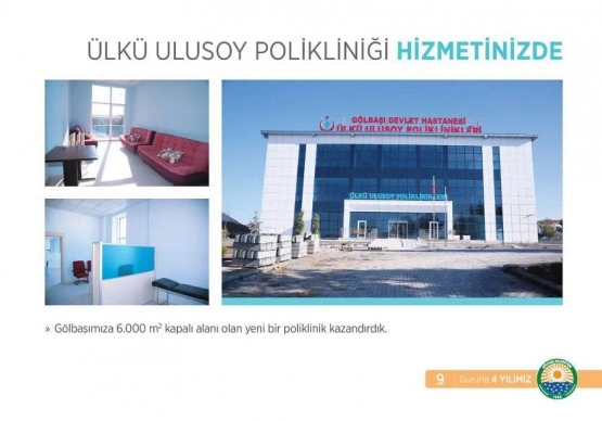 Gölbaşı Belediyesi 4. hizmet yılı