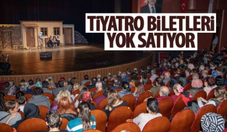Tiyatro biletleri yok satıyor