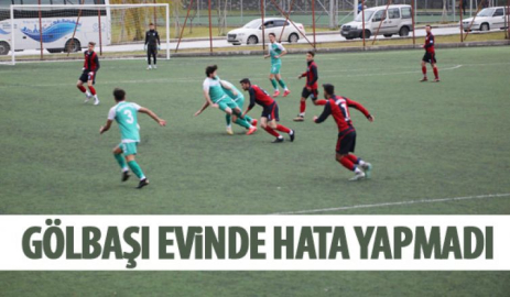 Gölbaşı Belediyesi evinde kazandı!