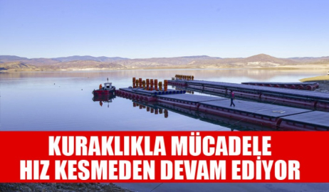 ASKİ KURAKLI MÜCADELEYE HIZ KESMEDEN DEVAM EDİYOR