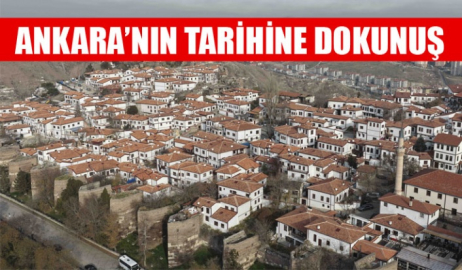 ANKARA KALESİ TARİHİ DOKUSUNA KAVUŞTU