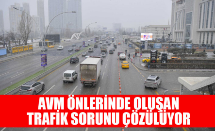 ABB AVM ÖNLERİNDE OLUŞAN TRAFİK SORUNUNU ÇÖZMEK İÇİN SAHADA