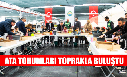 GÖLBAŞI’NDA YERLİ ATA TOHUMLARI TOPRAKLA BULUŞTU