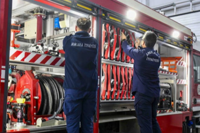 ANKARA İTFAİYESİ GÜCÜNE GÜÇ KATMAYA DEVAM EDİYOR