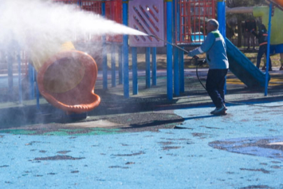 GÖLBAŞI’NDA PARKLAR YAZA HAZIRLANIYOR