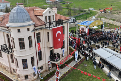TARİHİ KONAK YENİDEN HAYAT BULDU     HALAÇLI MEHMET AĞA KONAĞI KAPILARINI AÇTI