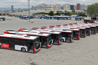 10 YENİ OTOBÜS EGO FİLOSUNA KATILDI
